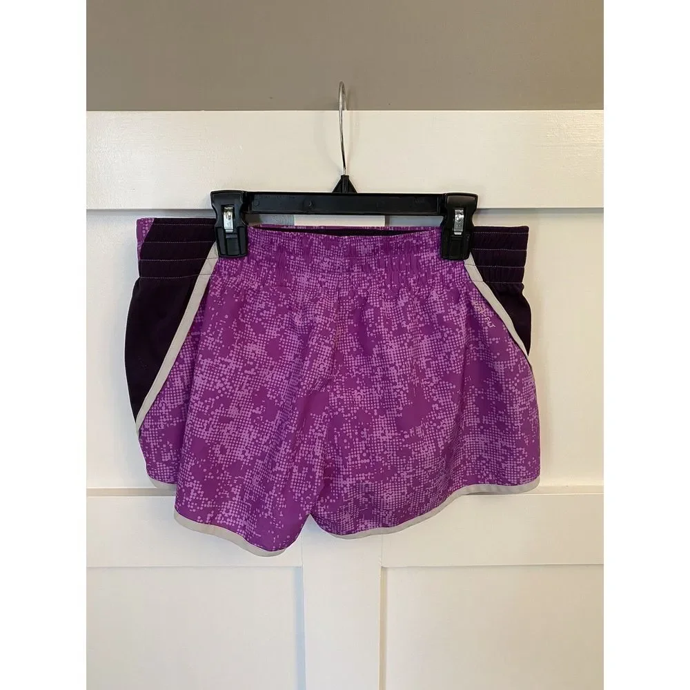 Nike Dri-Fit Shorts Women's‎ Purple  Elastic Waist Size Medium
